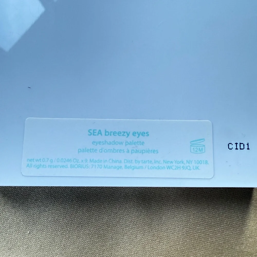 Tarte SEA Breezy Eyes Eyeshadow Palette
